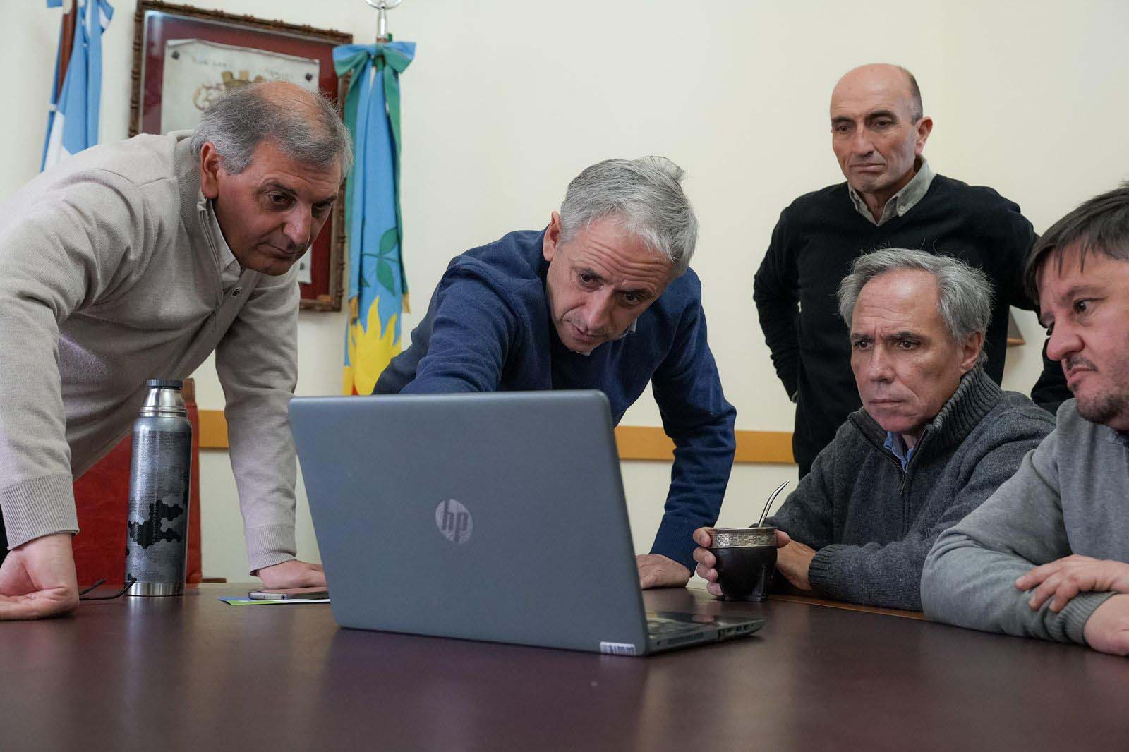 Reunión de trabajo entre AUBASA con intendentes de Dolores y Chascomús