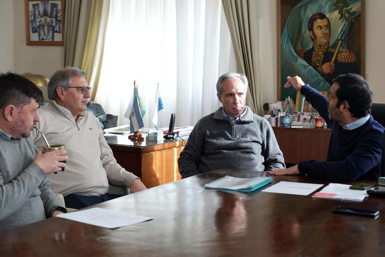 Reunión de trabajo entre AUBASA con intendentes de Dolores y Chascomús