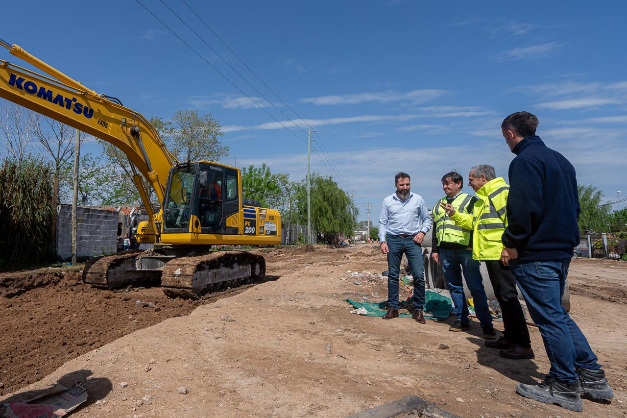 AUBASA inició la pavimentación de la conexión de la avenida 520 con el Distribuidor sobre la Autopista Buenos Aires La Plata