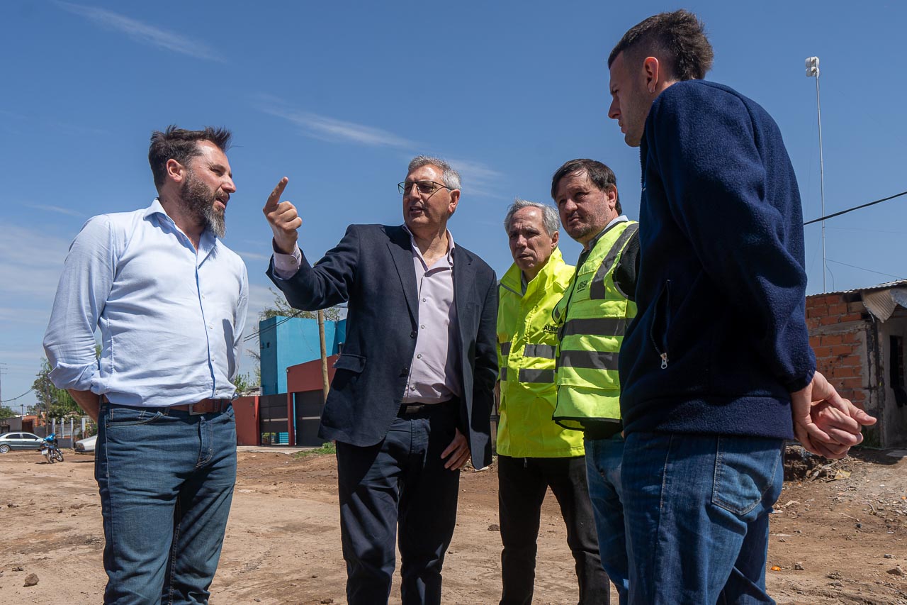 AUBASA inició la pavimentación de la conexión de la avenida 520 con el Distribuidor sobre la Autopista Buenos Aires La Plata