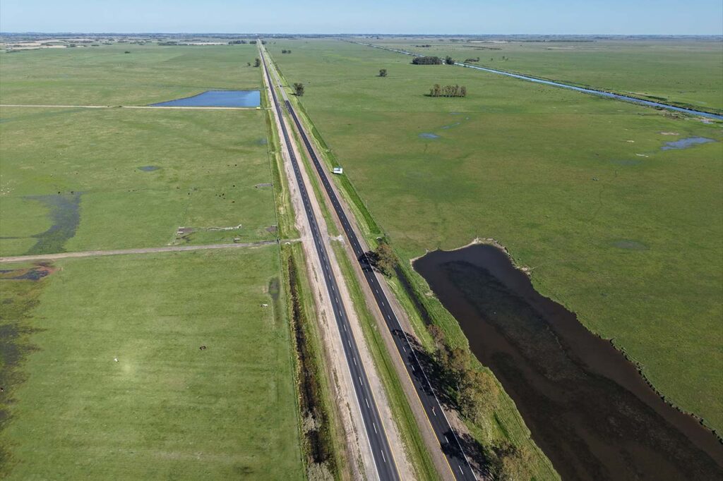 AUBASA - Ruta Provincial 63 - Obra de repavimentación