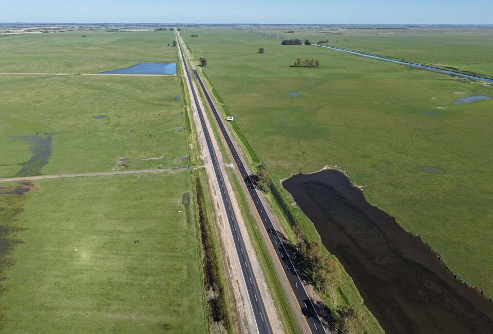 AUBASA - Ruta Provincial 63 - Obra de repavimentación