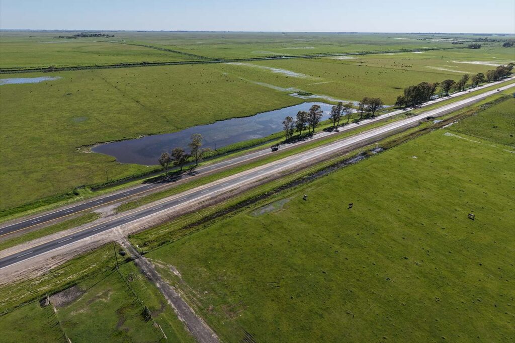 AUBASA - Ruta Provincial 63 - Obra de repavimentación
