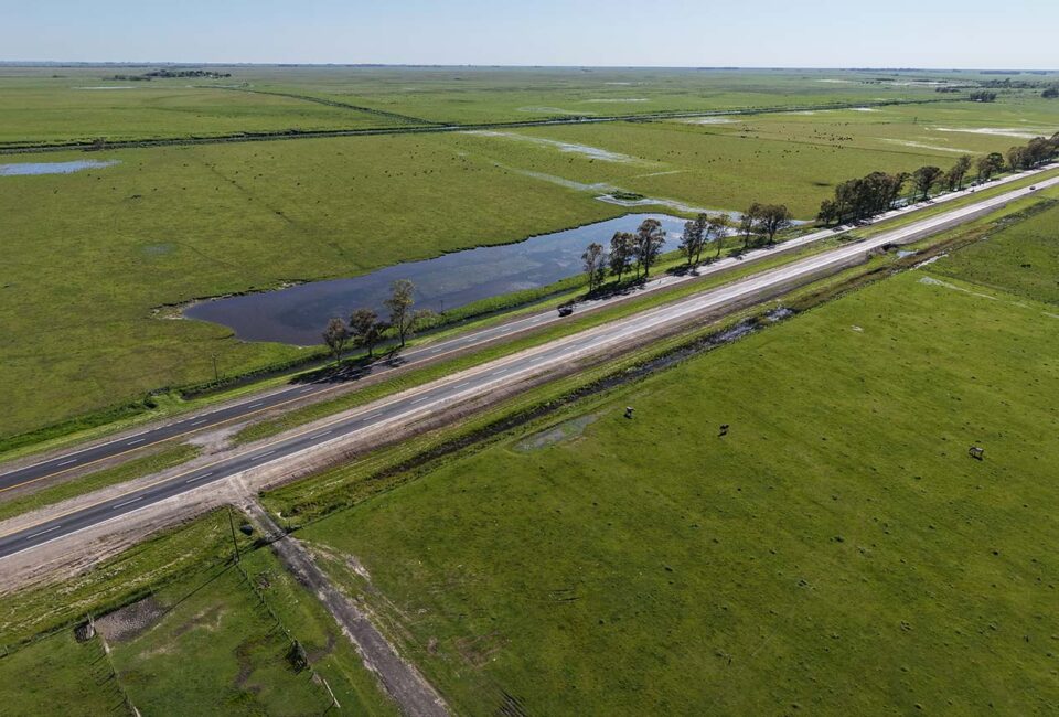 AUBASA - Ruta Provincial 63 - Obra de repavimentación